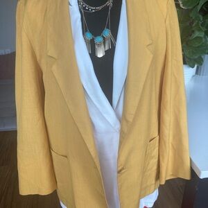 Casablanca Vintage Mustard Blazer